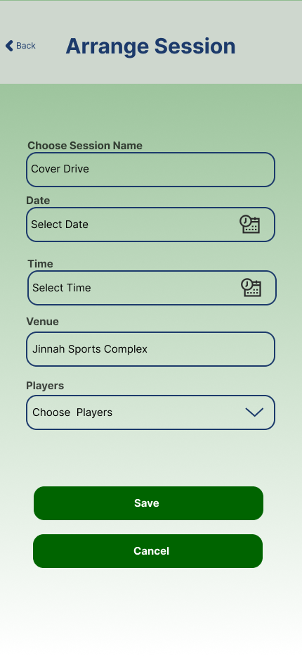 AI Gesture-Based Cricket Coaching System screen 1